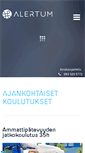 Mobile Screenshot of alertum.fi